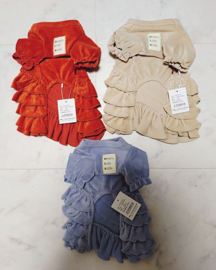 新品3色CORDUROY FRILLEDサーカスサーカスcircuscircus