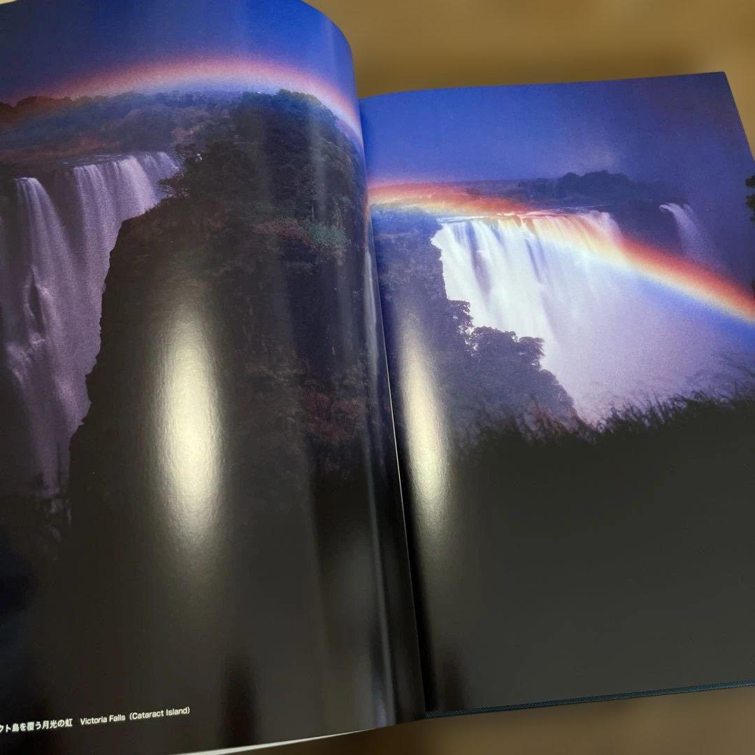 レア！！　サイン入り_白川議員作品集 世界百名瀑3冊セット