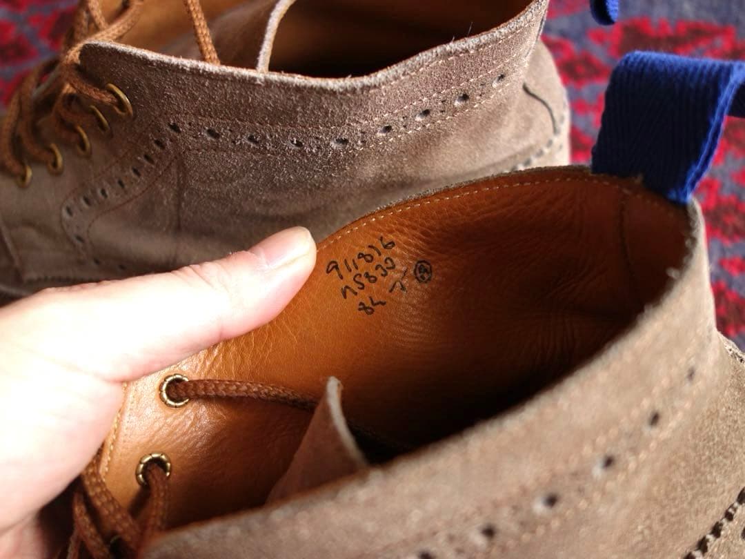 tricker's カントリーブーツ uk 8 1/2 トリッカーズ 27cm