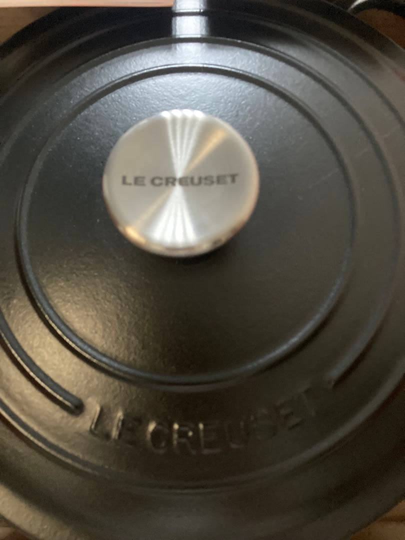 ★未使用【LE CREUSET】ル・クルーゼココットロンド24cmマットブラック