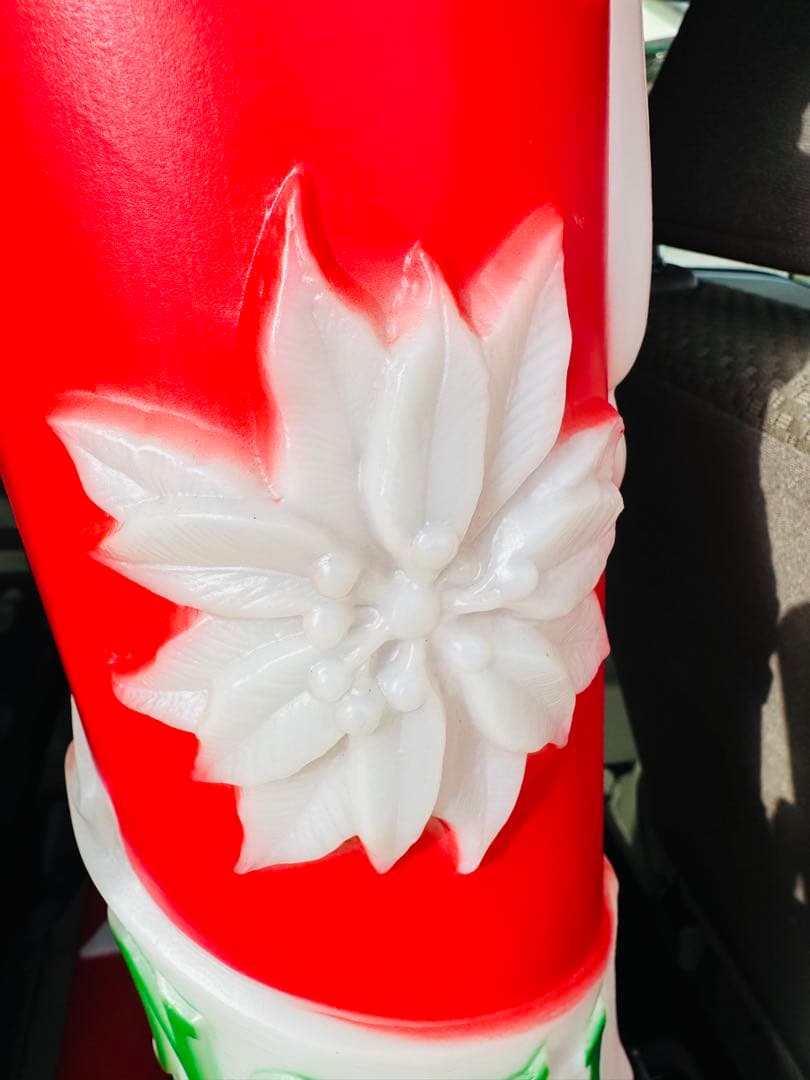 ビンテージ ノエル キャンドル イルミネーションライト ブローモールド ライト