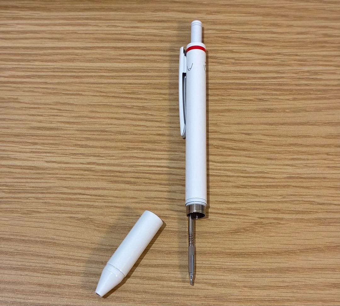 無印良品　ロットリングコラボ　トリオペン　ホワイト