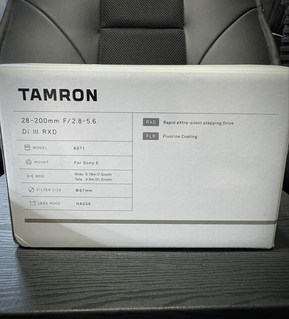 TAMRON 28-200mm F/2.8-5.6 Di III RXD★極美品