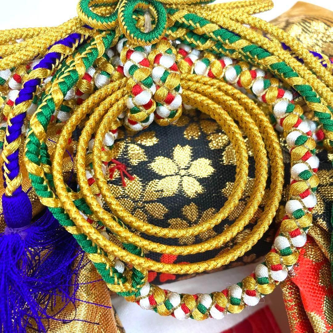 【着物と帯 時流】O24-55s◇七五三 ３才女の子着物&作り帯.草履.巾着6点