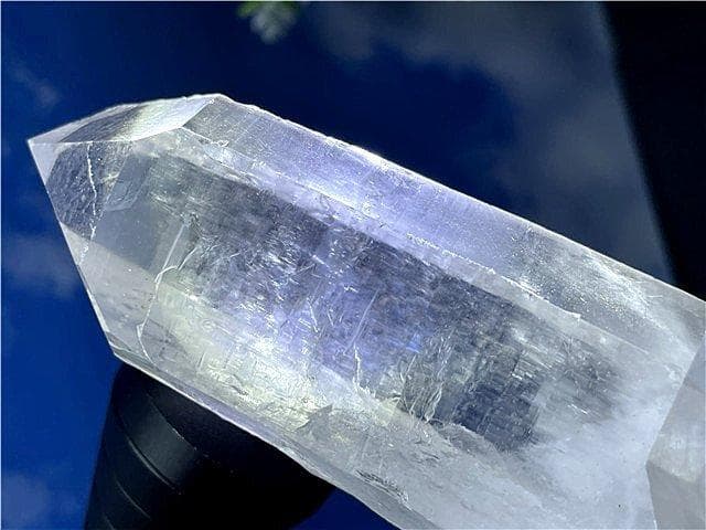 ◆超強いパワー(藍針入り)天然水晶クラスターB88B6/202B76A