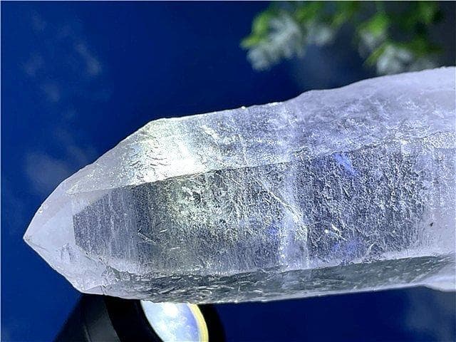 ◆超強いパワー(藍針入り)天然水晶クラスターB88B6/202B76A