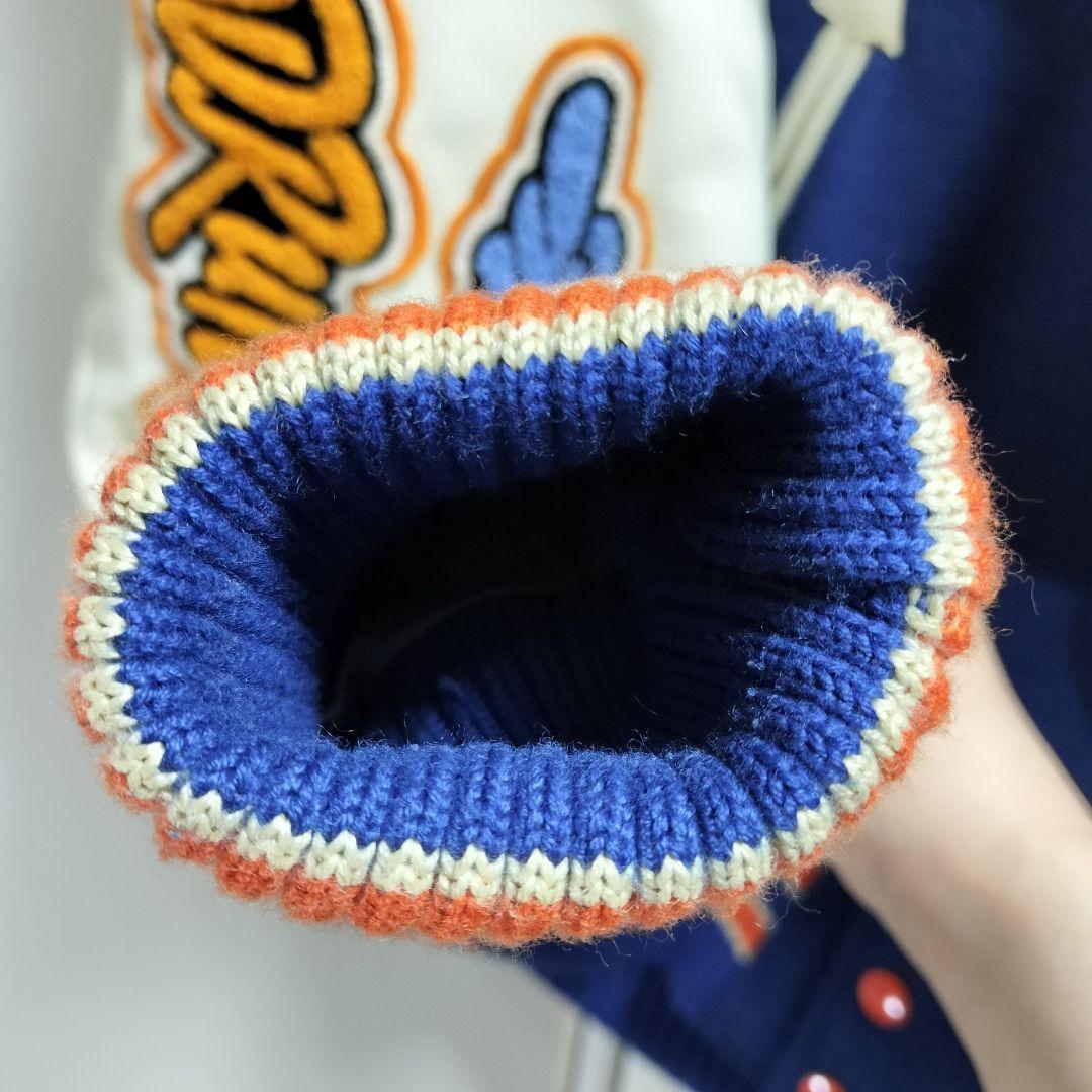 t*n様 Whitesville 東洋 スタジャン 40 ネイビー ロードランナ