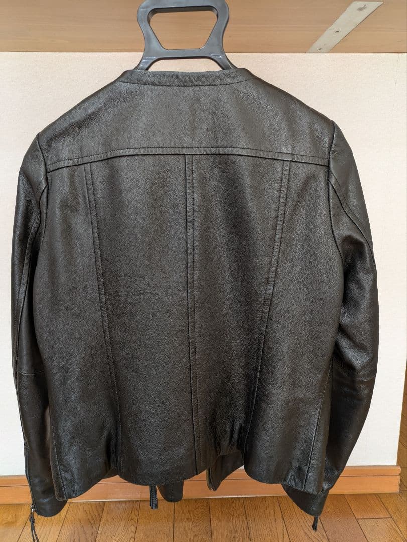 グレースコンチネンタル　ラムレザージャケット　ブラック 38 Mサイズ