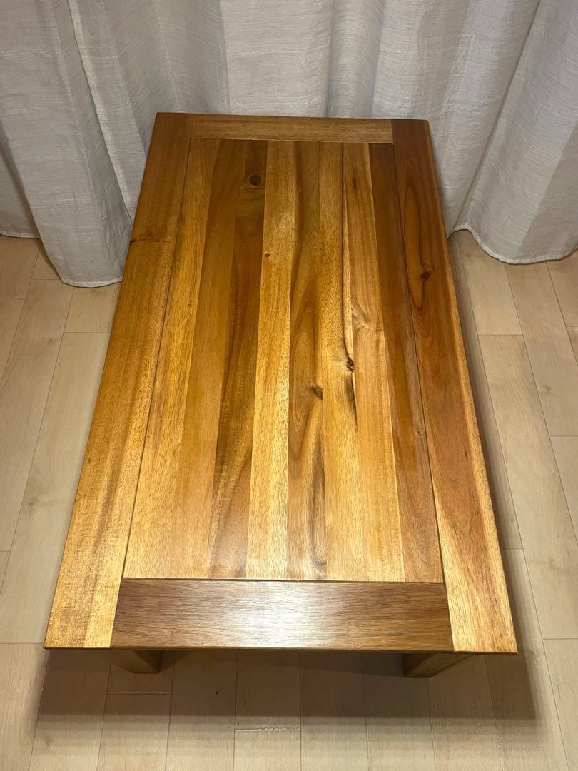 B-COMPANY Arunda 90ローテーブル 木製 北欧風