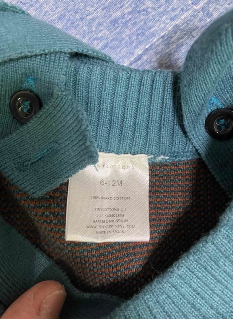 タイニーコットンズ　3点セット　犬　パンツ　ベビー　 6か月から12か月