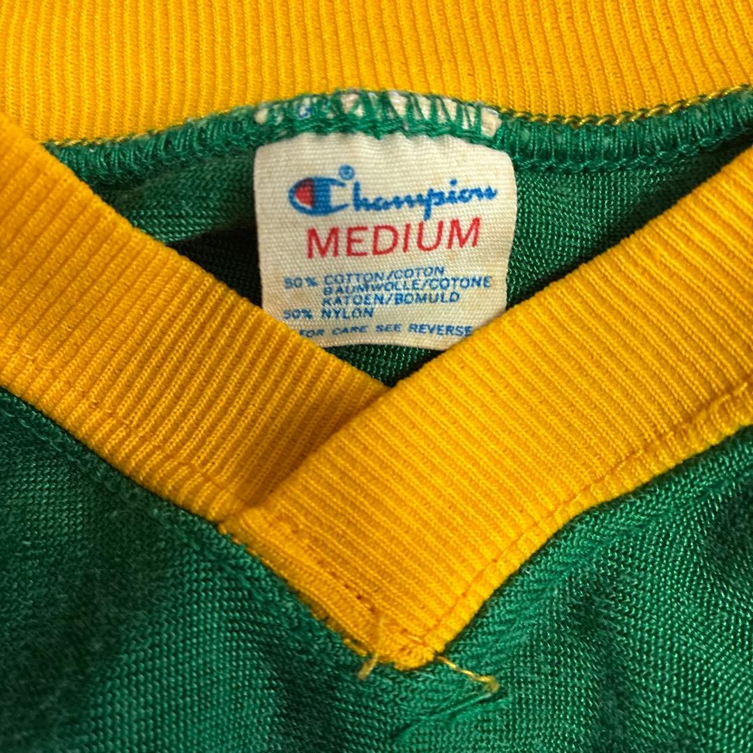 チャンピオン　アメリカンフットボールシャツ ビンテージ　トリコタグ