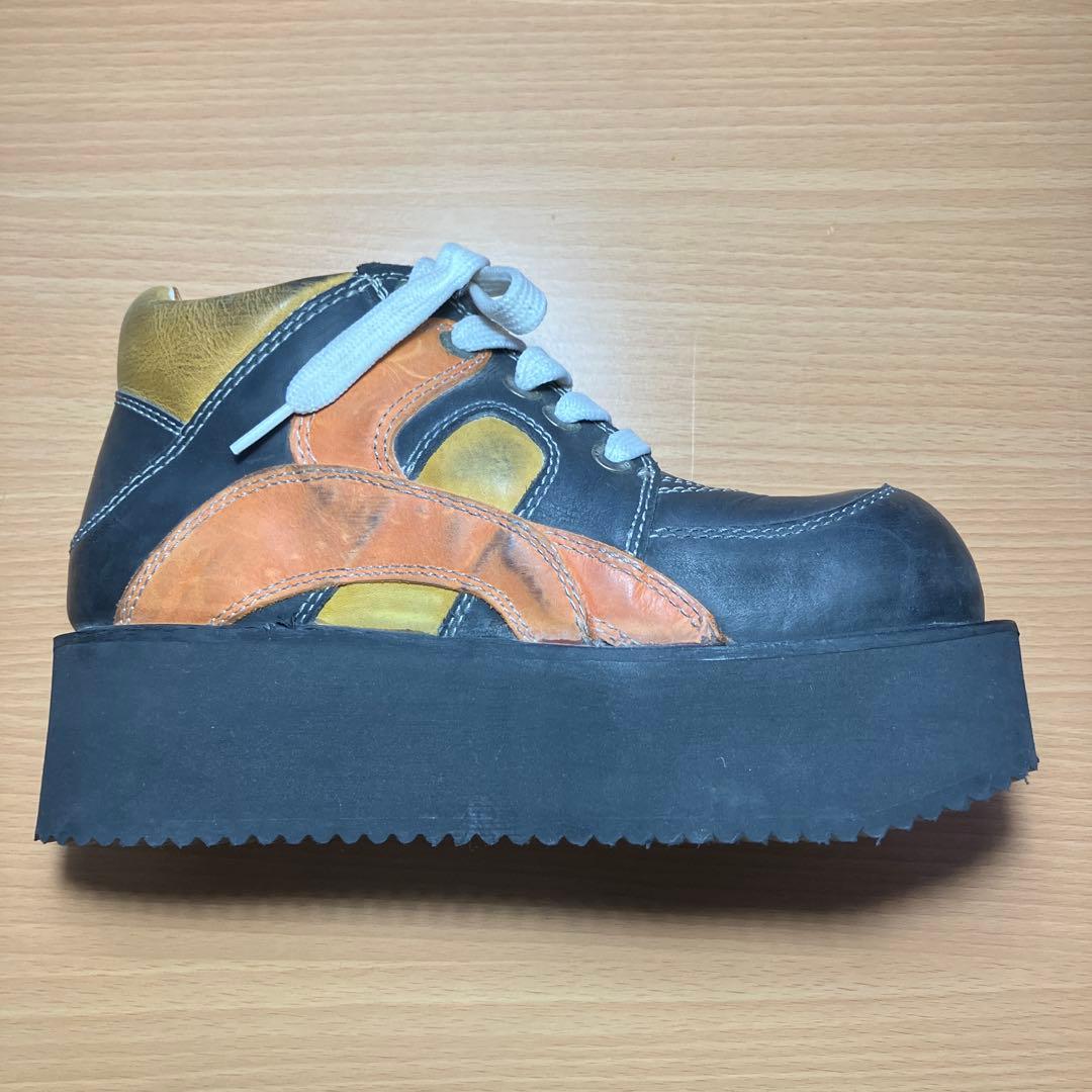 Swear London 厚底 レザー ハイカット シューズ 90s Y2K