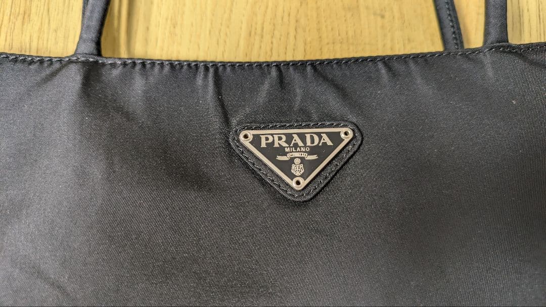 PRADA Tessuto City ブラックトートバッグ