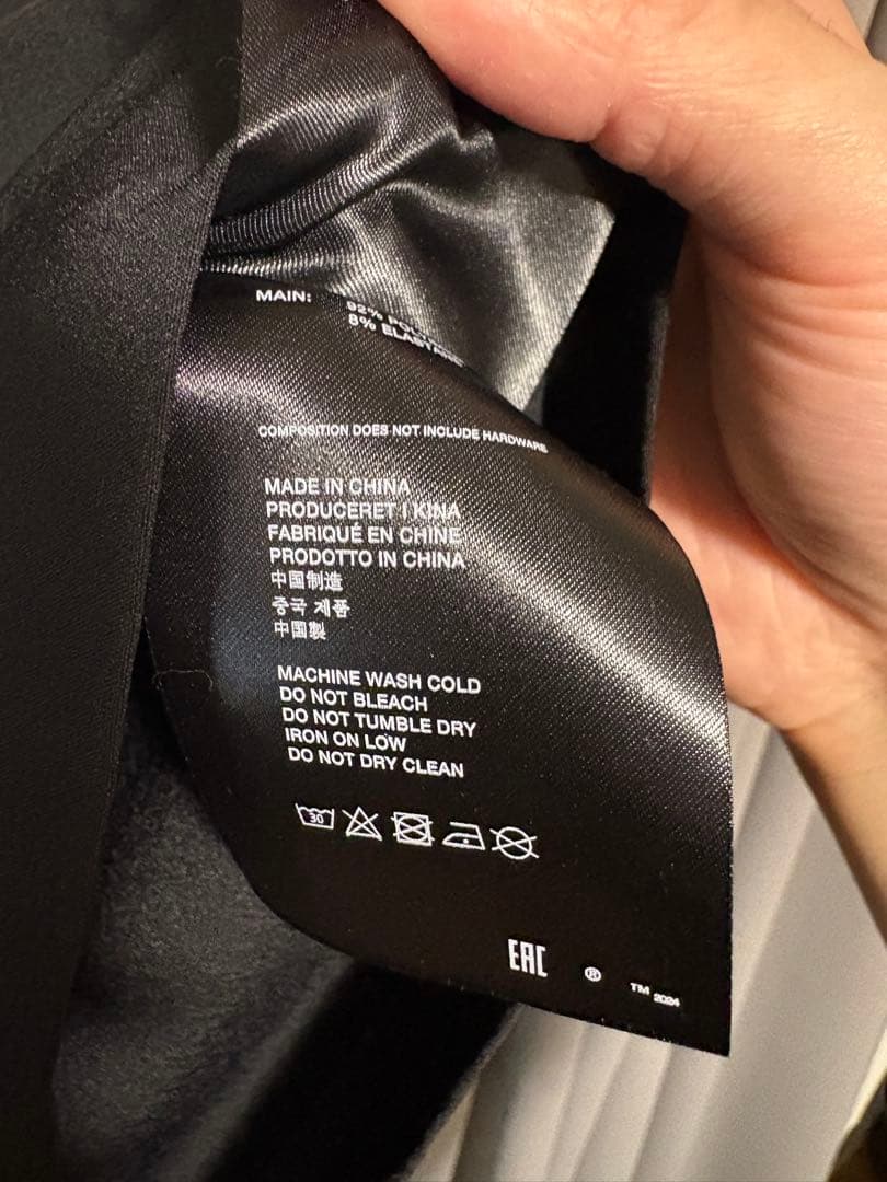 HELIOT EMIL ブラック Insterno シャツ