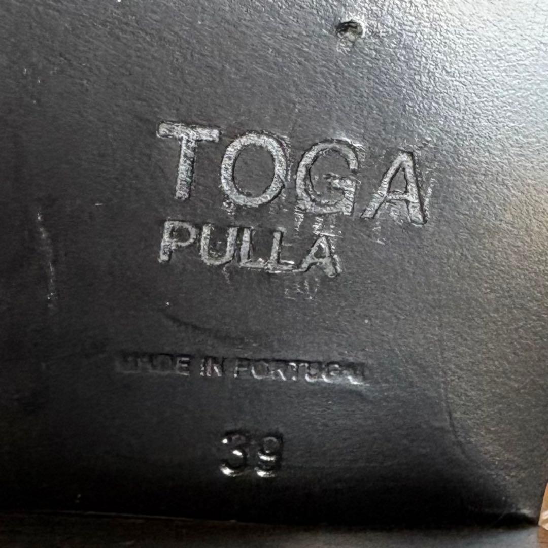 TOGAトーガ ★赤 スエード メタル ベルト ウエスタンブーツ