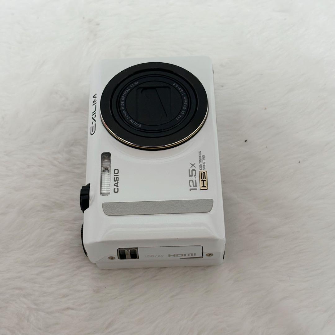 【極美品】CASIO EXILIM EX-ZR200 ホワイト