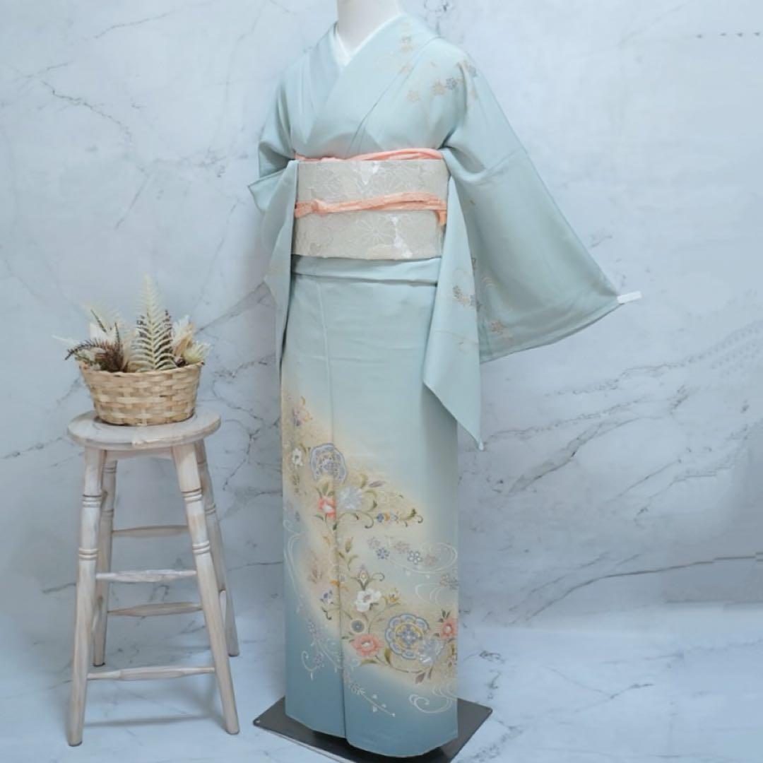 訪問着 2点セットa486七五三　入学式　お宮参り　結婚式