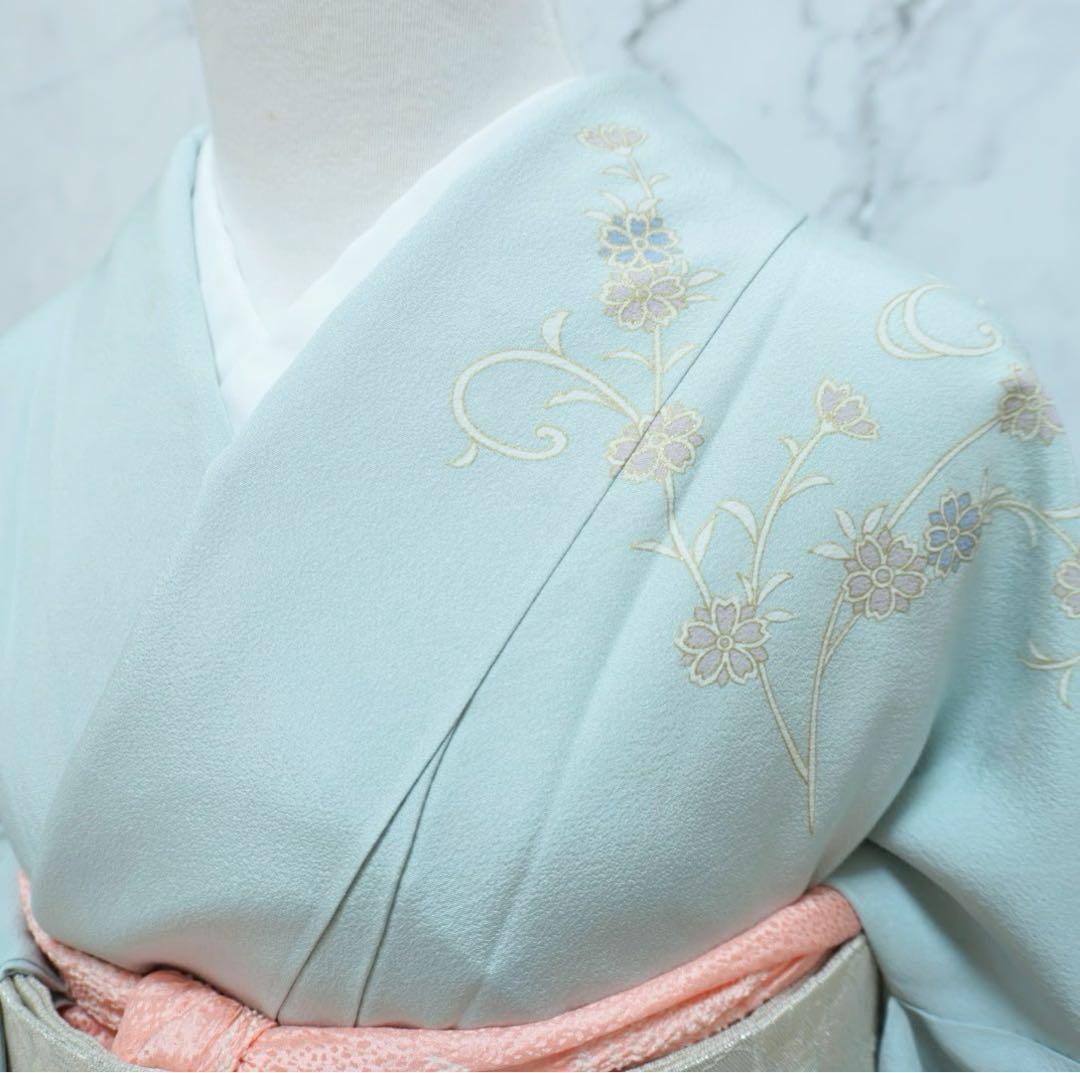 訪問着 2点セットa486七五三　入学式　お宮参り　結婚式