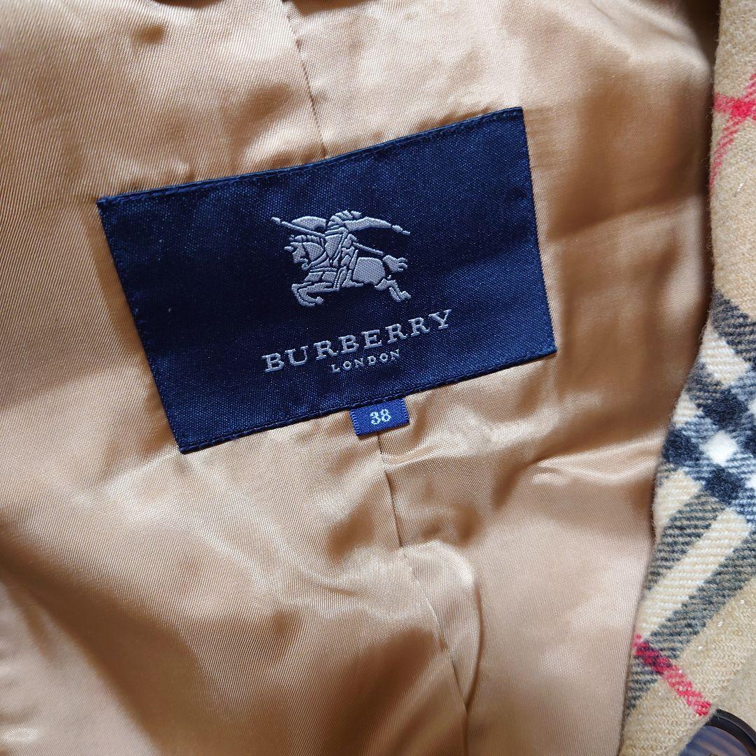 BURBERRY　ダブルフェイス フード付きコート