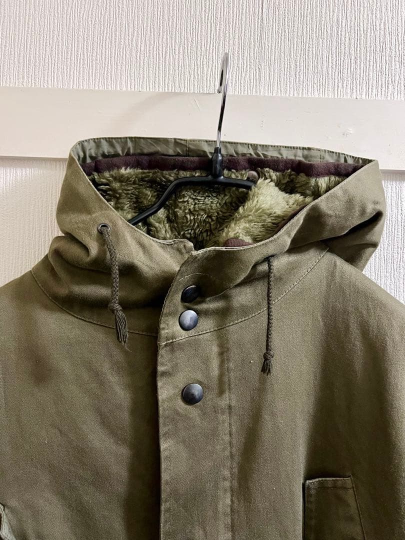 80s ヴィンテージ ドイツ モッズコート フィールドパーカー ライナー付き