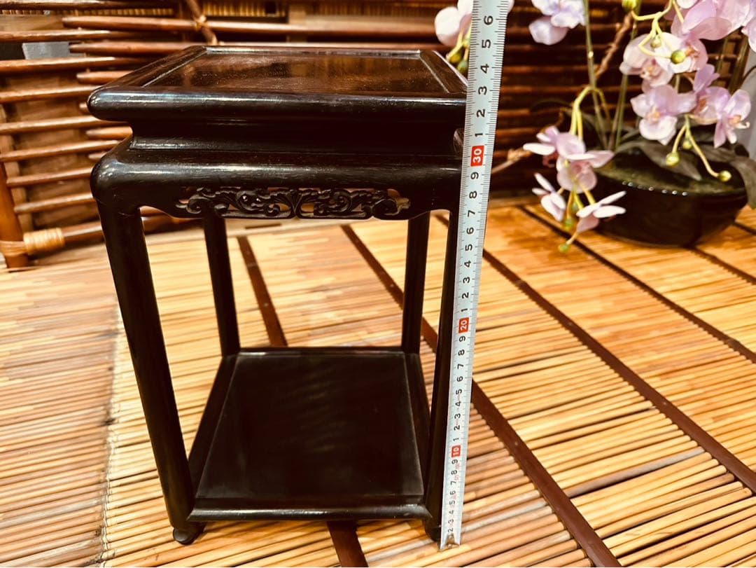紫檀 花台 インテリア アンティーク 昭和レトロ 和室