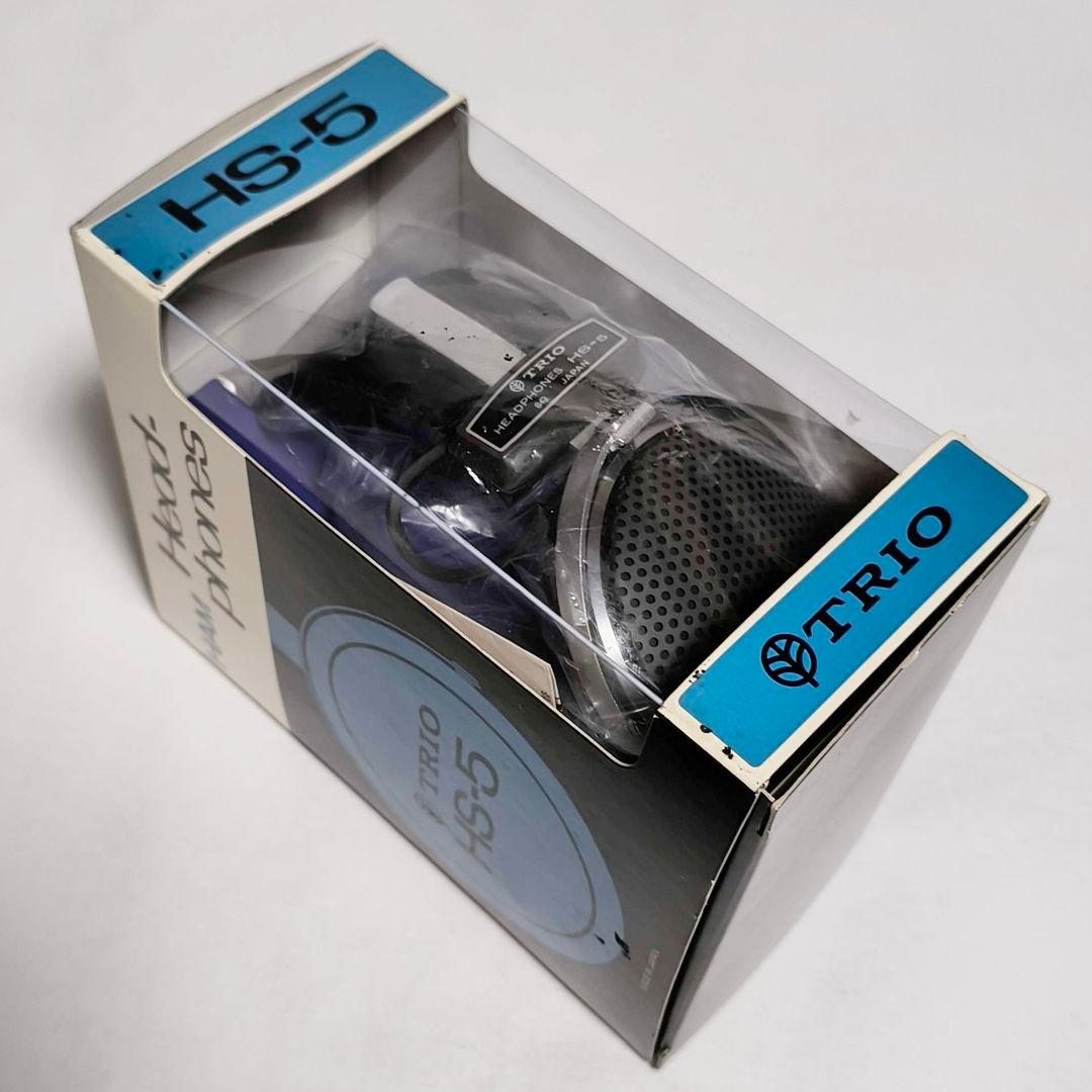 29【送料無料】稀少！未使用品★TRIO トリオ★ヘッドホン★HS-5
