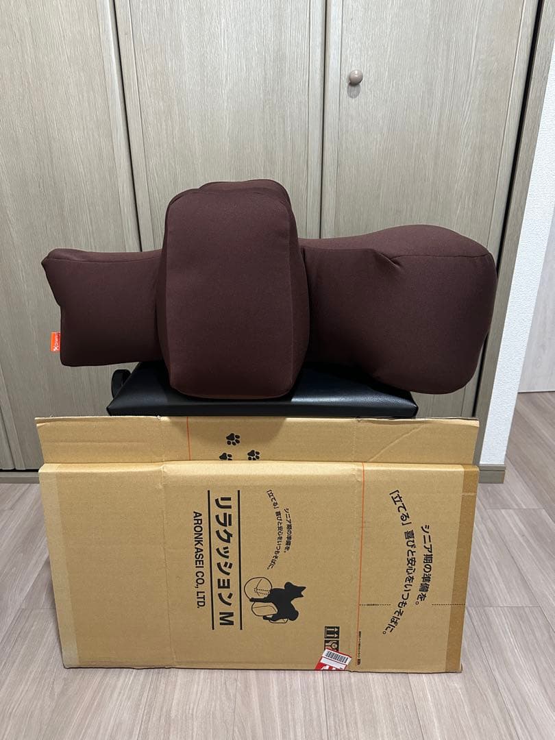 リラクッション ペット M ブラウン 未使用