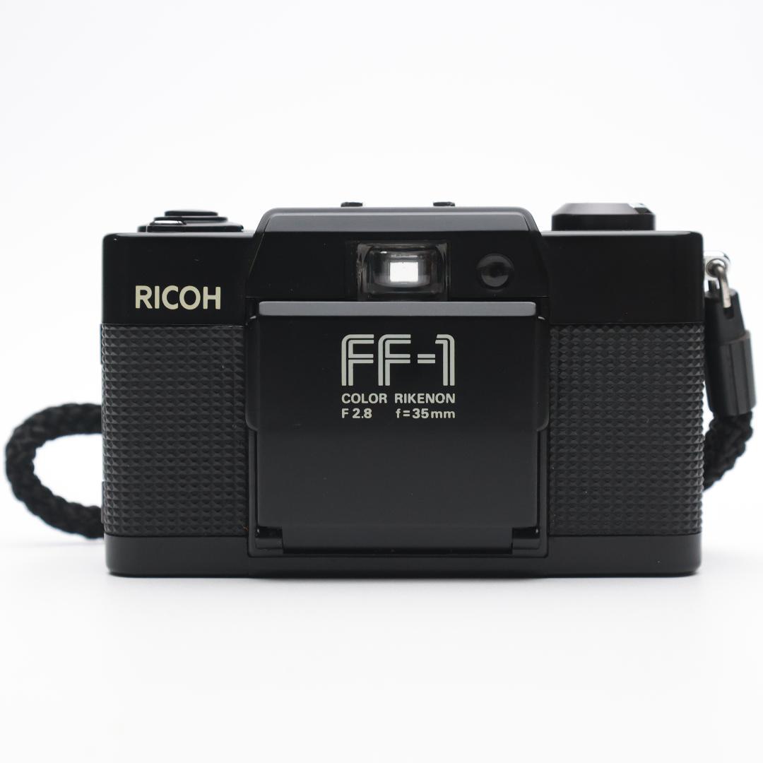 【動作確認済】RICOH FF-1 沈胴式 コンパクトカメラ 純正ポーチ付