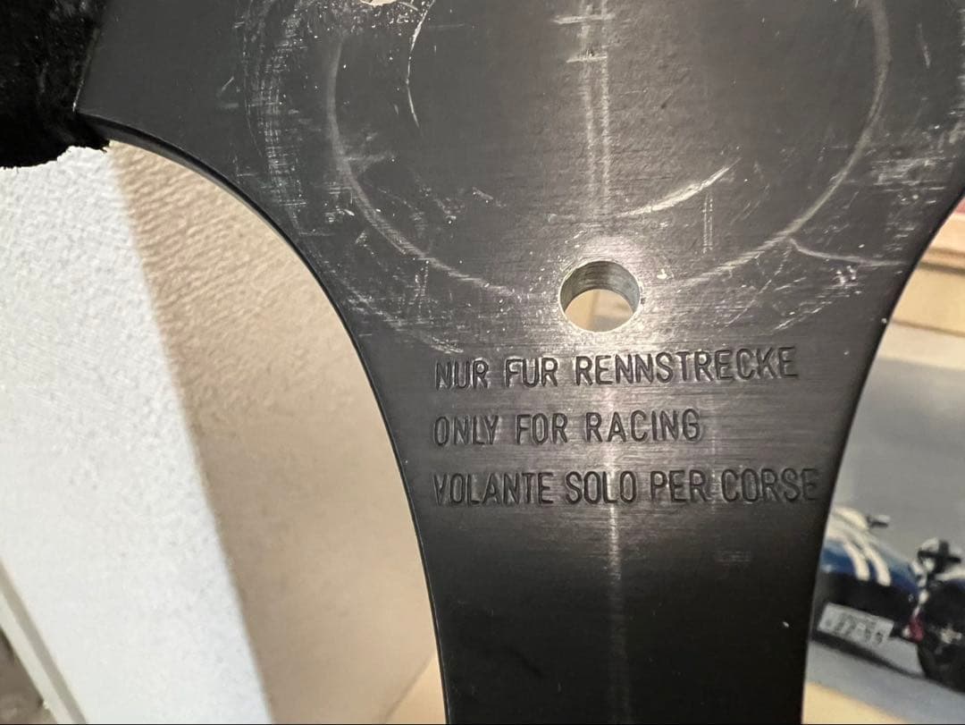 ケーターハムセブン用ステアリング NARDI スエード 3スポーク ステアリング