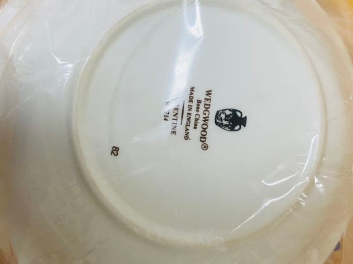未使用　貴重品ウェッジウッドサラダプレート　6枚セット