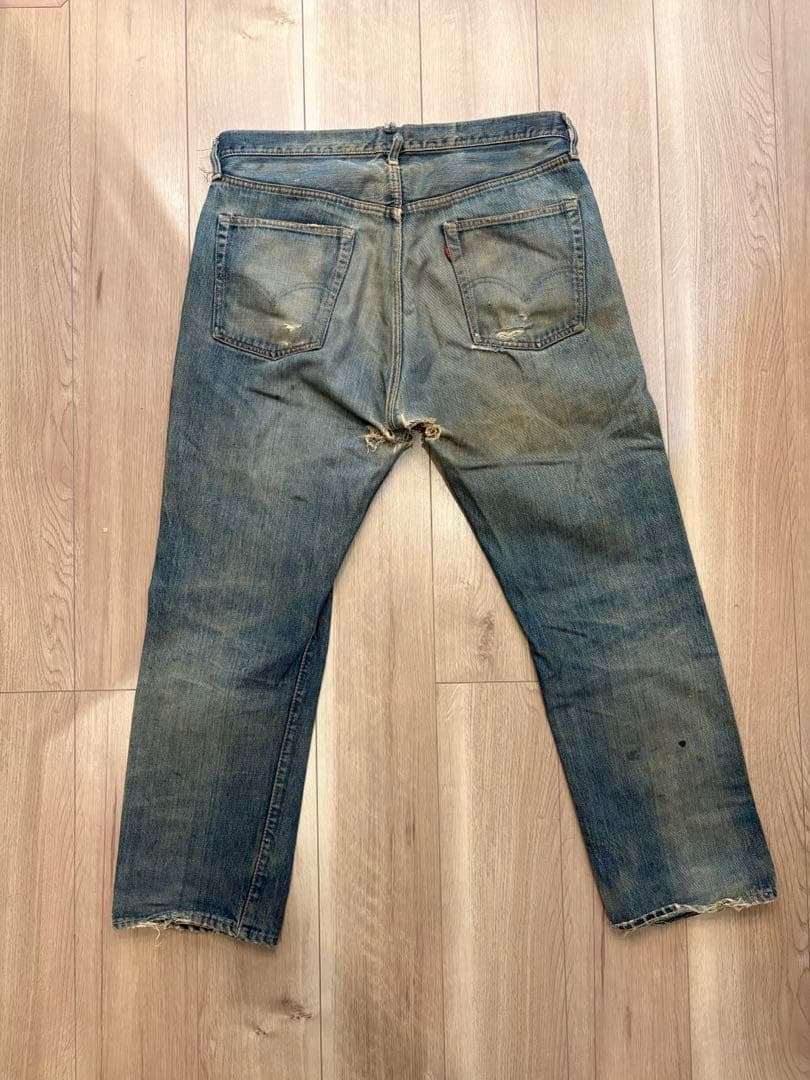 Levi’s505 BIGE 60s 70s 501 W34 リーバイス