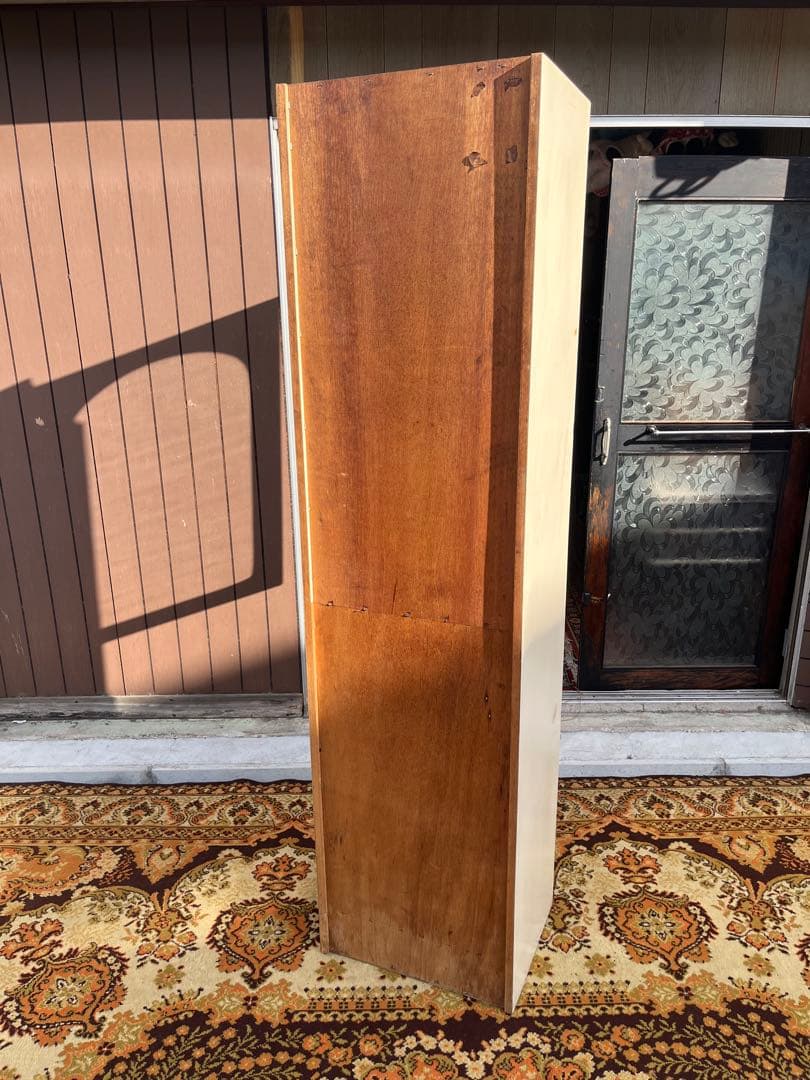 アーチ型 食器棚 インテリア 水屋 飾り棚 白 ホワイト 昭和レトロ 当時物