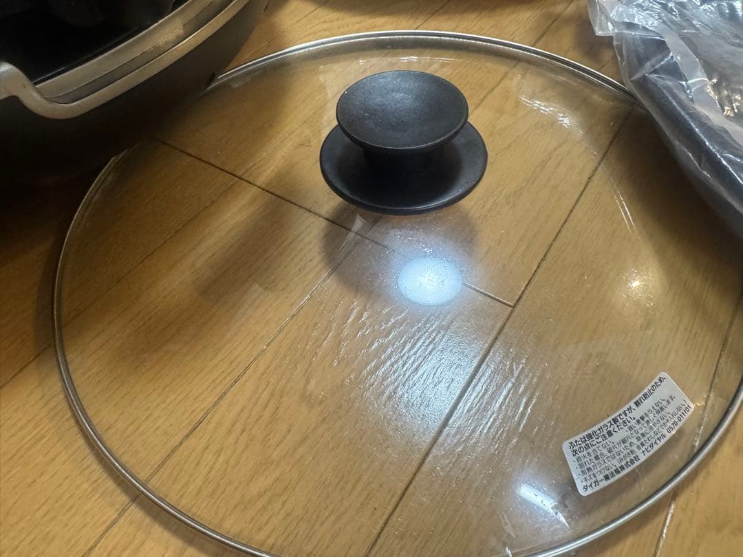 （ほぼ未使用の美品）Tiger グリル鍋