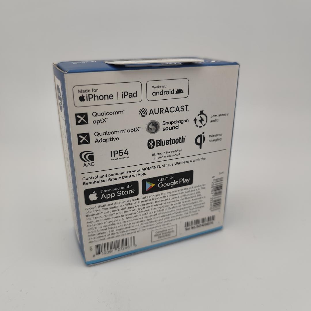 SENNHEISER MOMENTUM TW4 ANC ワイヤレスイヤホン 黒