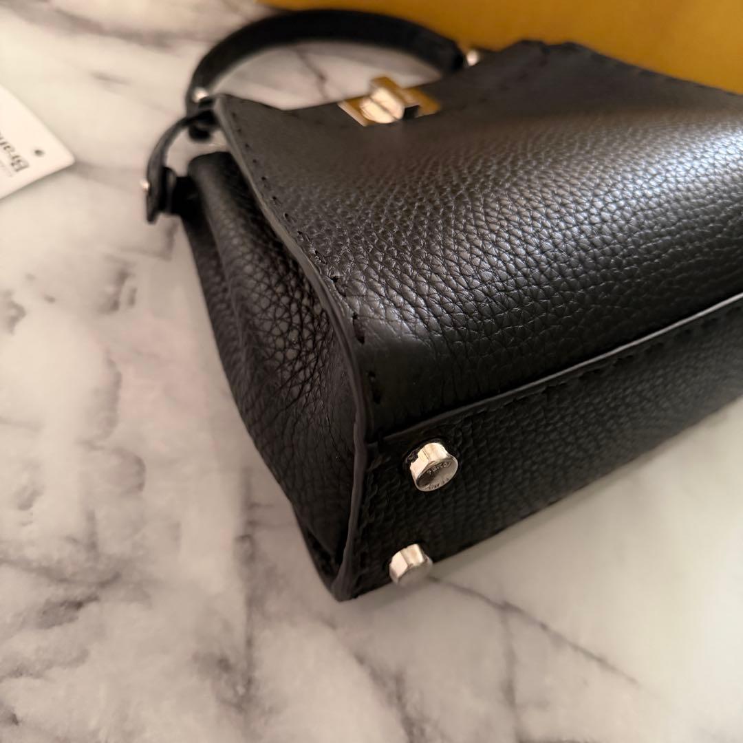 FENDI ピーカブー スモール ブラック セレリア 2WAY