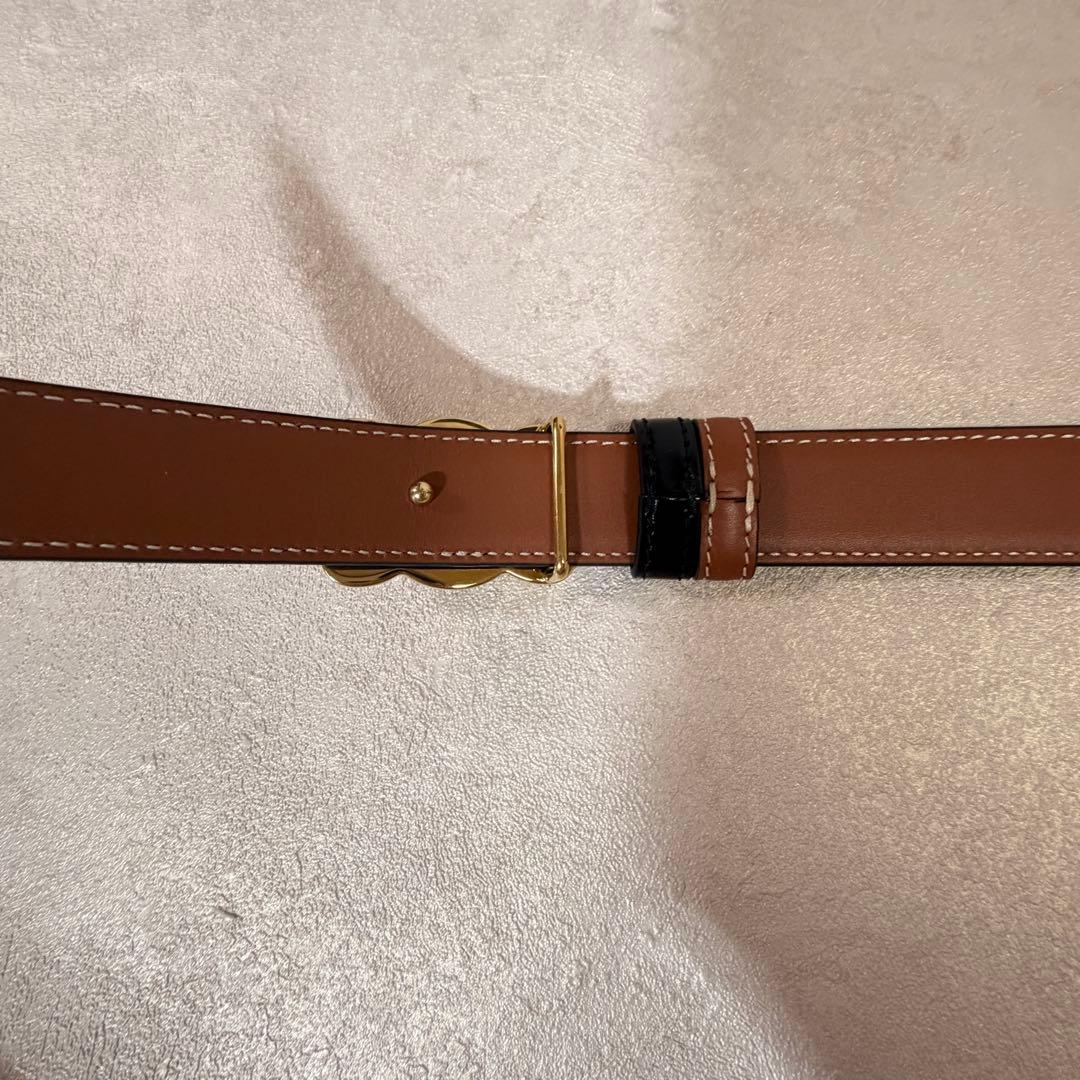 mm✪ 　トリオンフ バックル＆リバーシブルストラップ 25MM