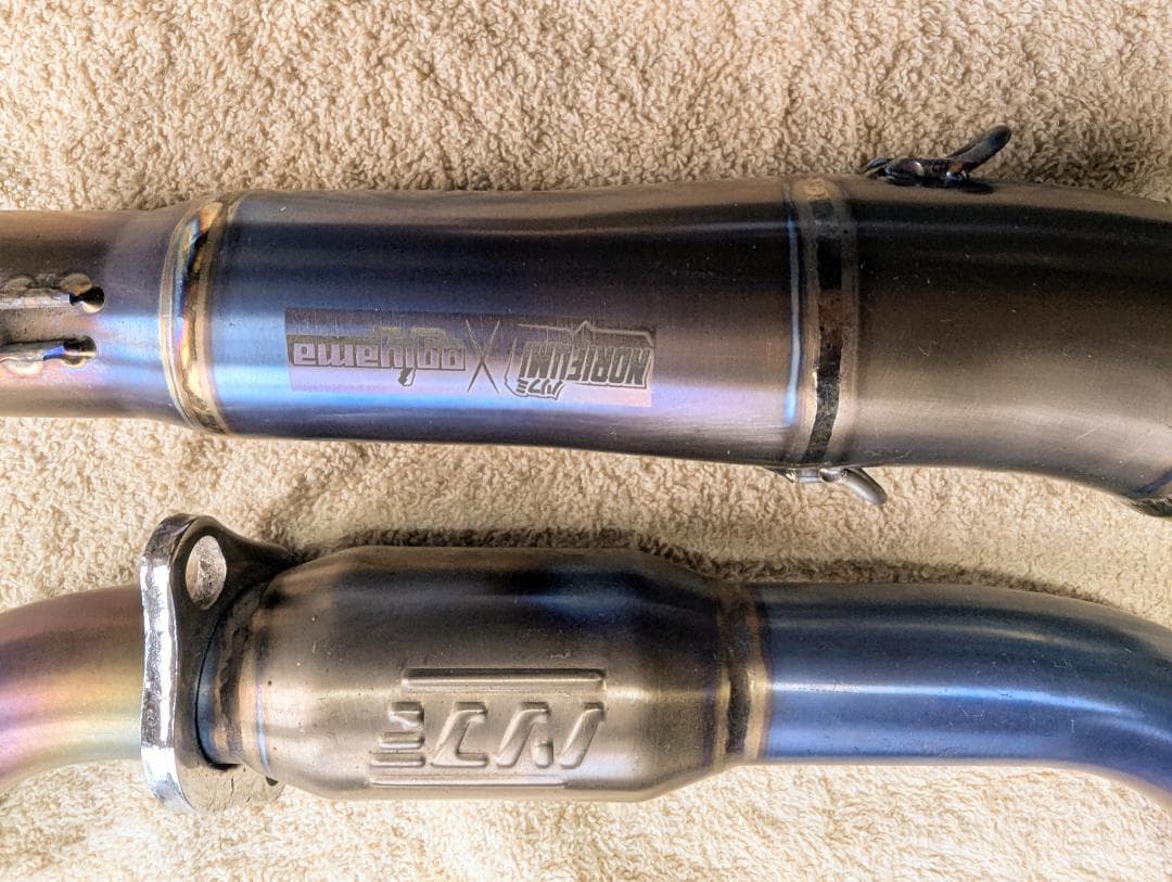 XSR155チタンマフラー・オートサロンオギヤマ×ノリフミ