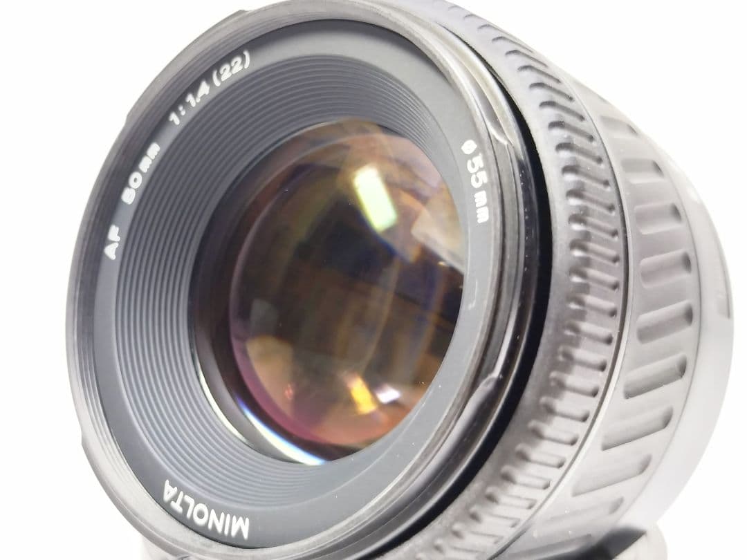 【動確/並品】MINOLTA AF 50mm F1.4 Φ55mm