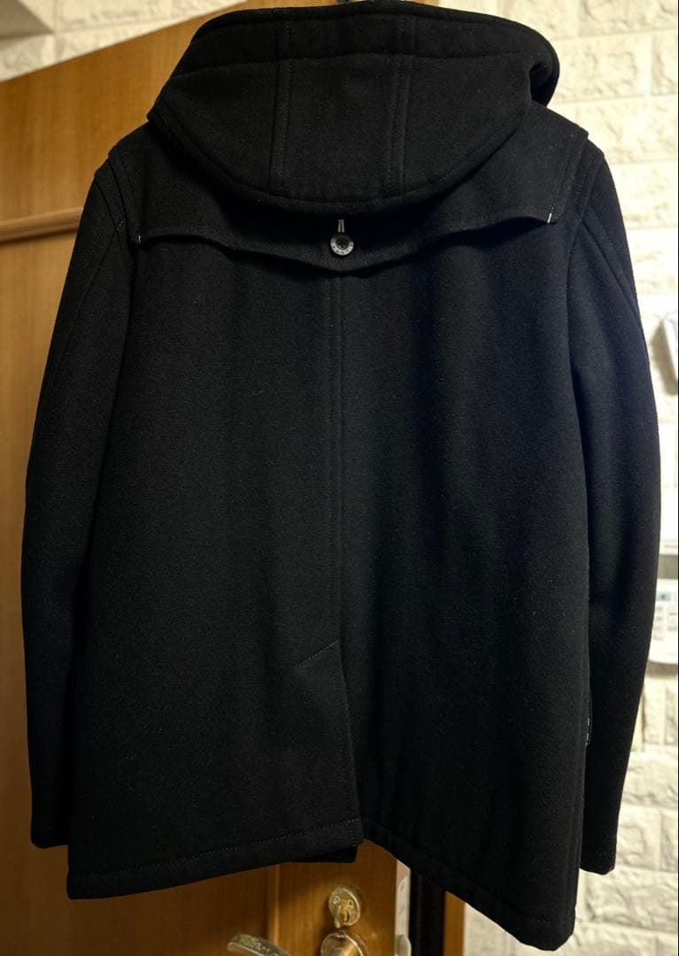 バーバリー ダッフルコート 美品ブラック
