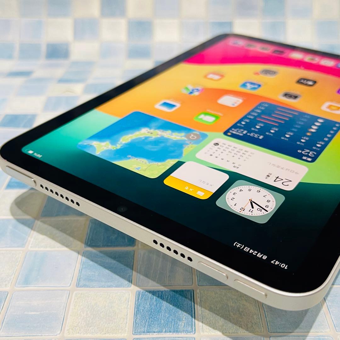 美品 Wi-Fi iPad mini 第6世代 本体 256GB スターライト