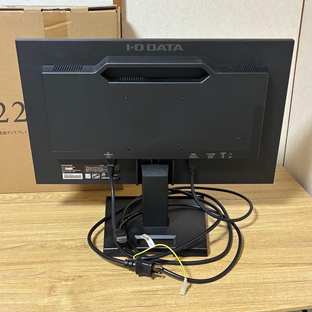 3辺フレームレス　21.5型ワイド液晶ディスプレイ　LCD-A221DBX