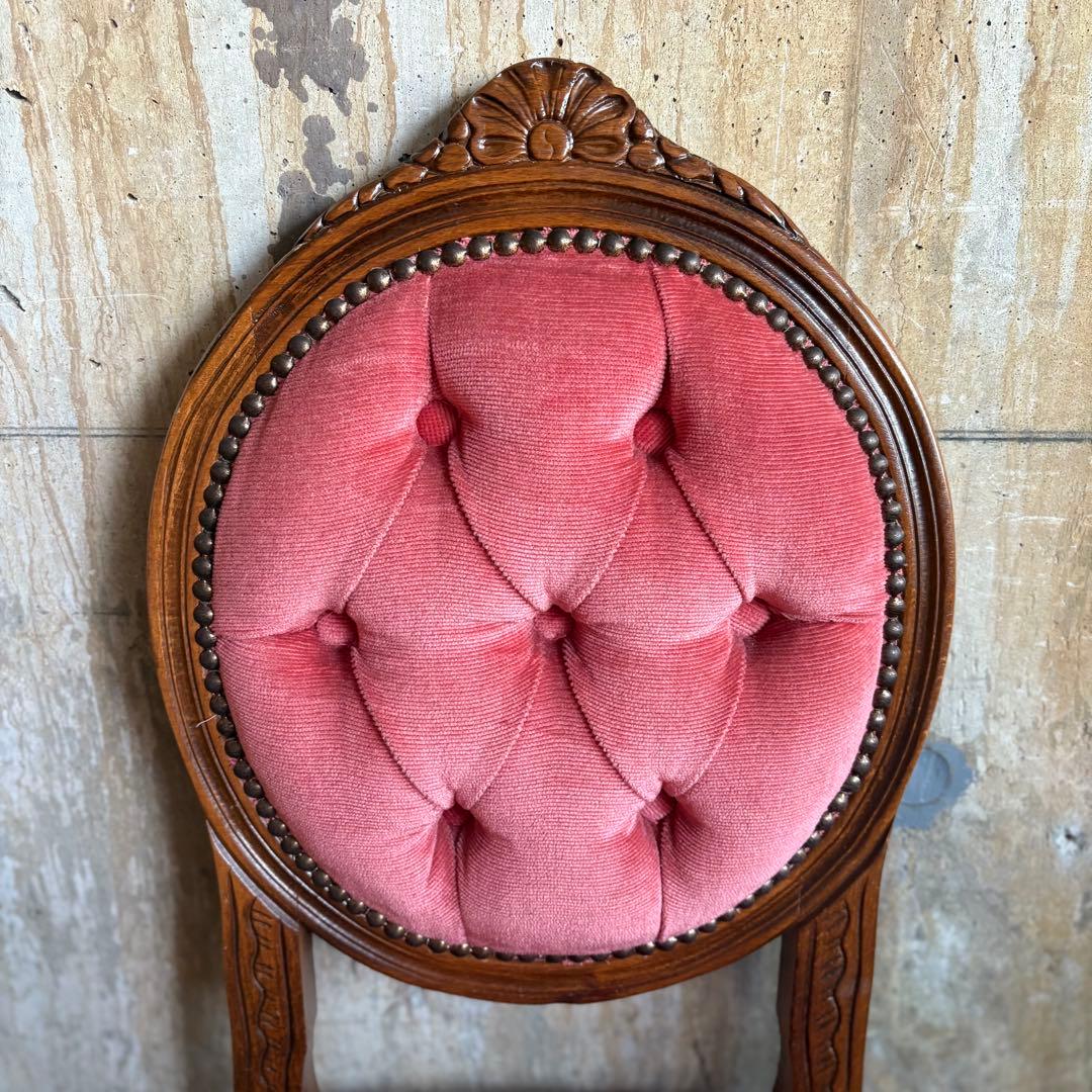 クラシック　リベット猫脚チェア