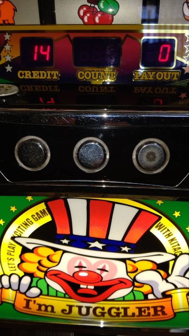 スロット実機 5号機アイムジャグラー EX-AE-KT