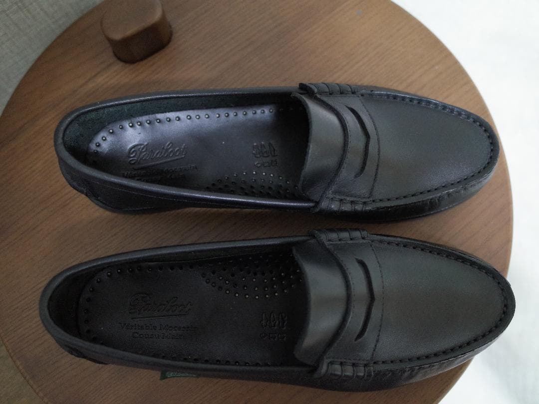 【2024年製美品】RESHツリー付 パラブーツ CORAUX F UK4