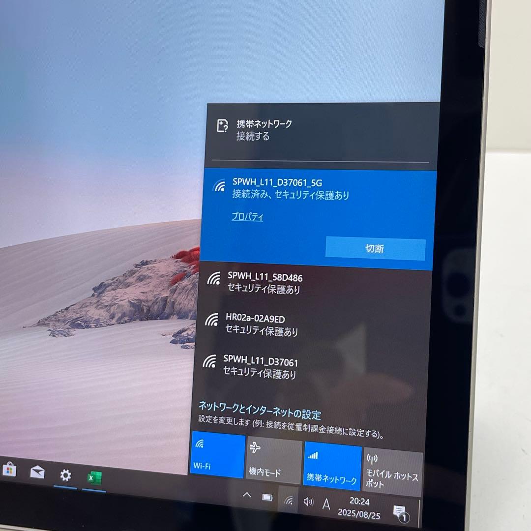 #165 Surface Go 2 モデル1927 LTE対応 Office付き