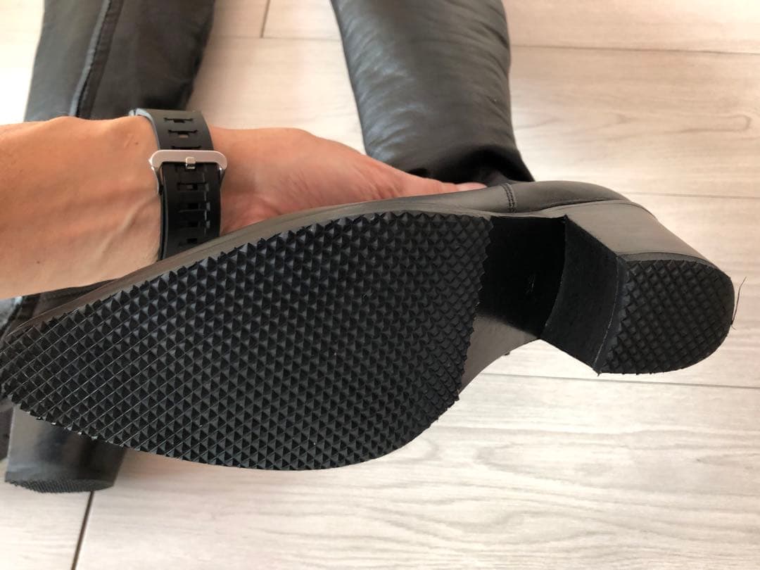 JUNYA WATANABE ブラック ロングブーツ