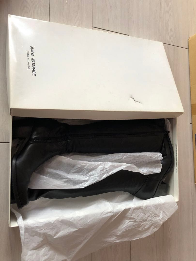 JUNYA WATANABE ブラック ロングブーツ