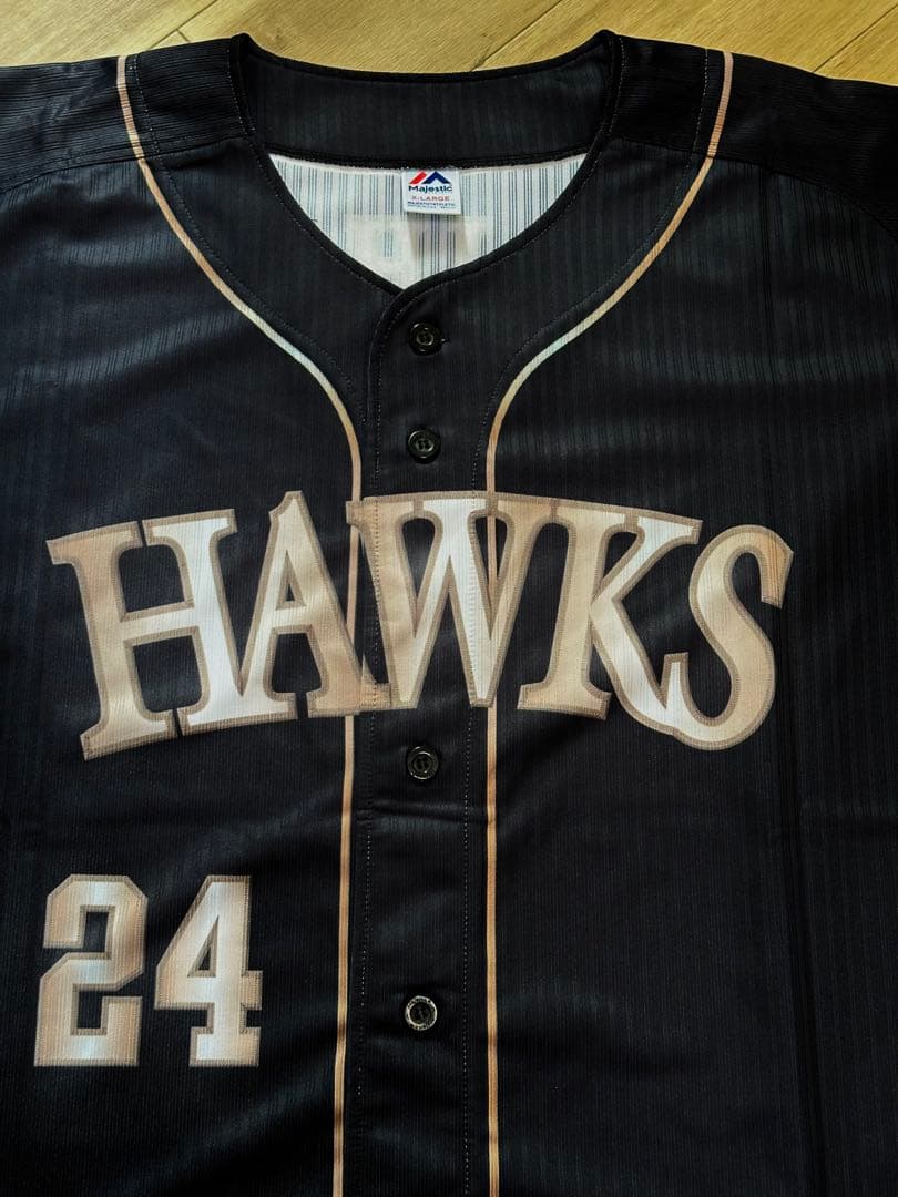 ソフトバンクホークス栗原選手ユニフォーム