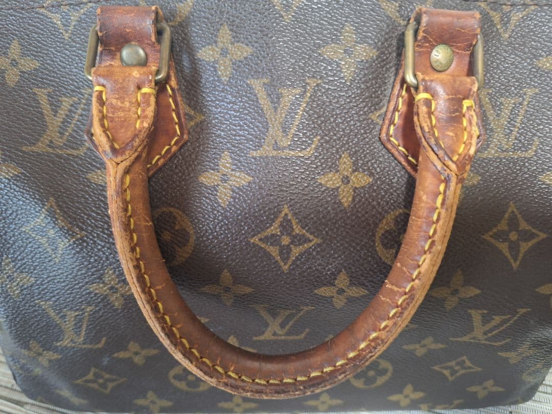 Louis Vuitton モノグラムスピーデイ25ハンドバック(ジャンク)