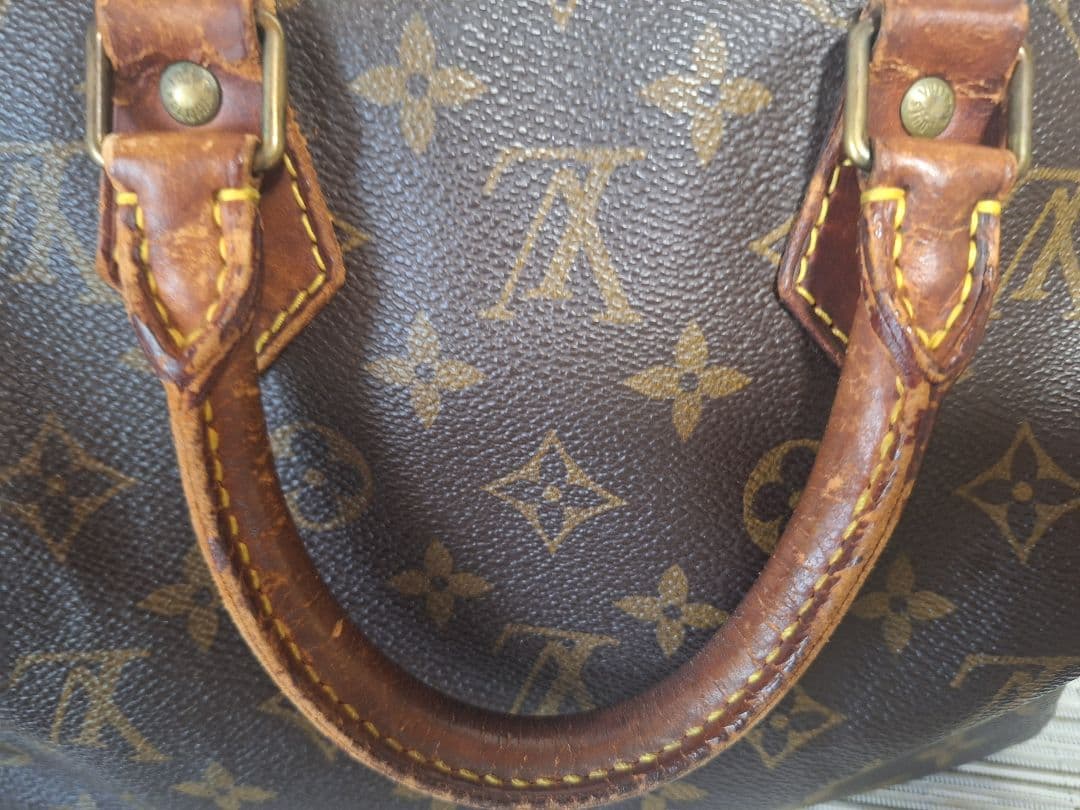 Louis Vuitton モノグラムスピーデイ25ハンドバック(ジャンク)
